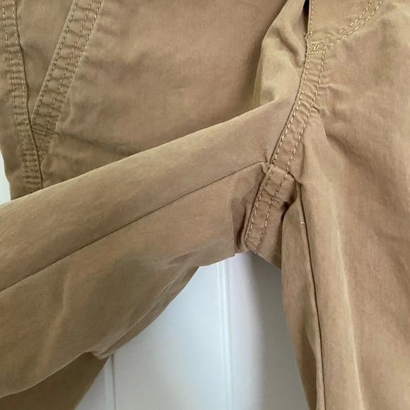 Tommy Hilfiger boy’s‎ tan elastic waistband logo shorts — small - Picture 3 of 7